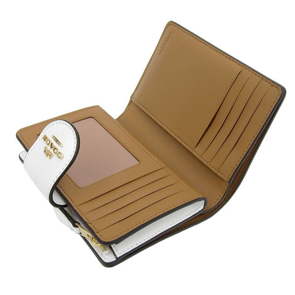 COACH（コーチ） 財布 折財布 二つ折り 財布 レザー グレイシャー