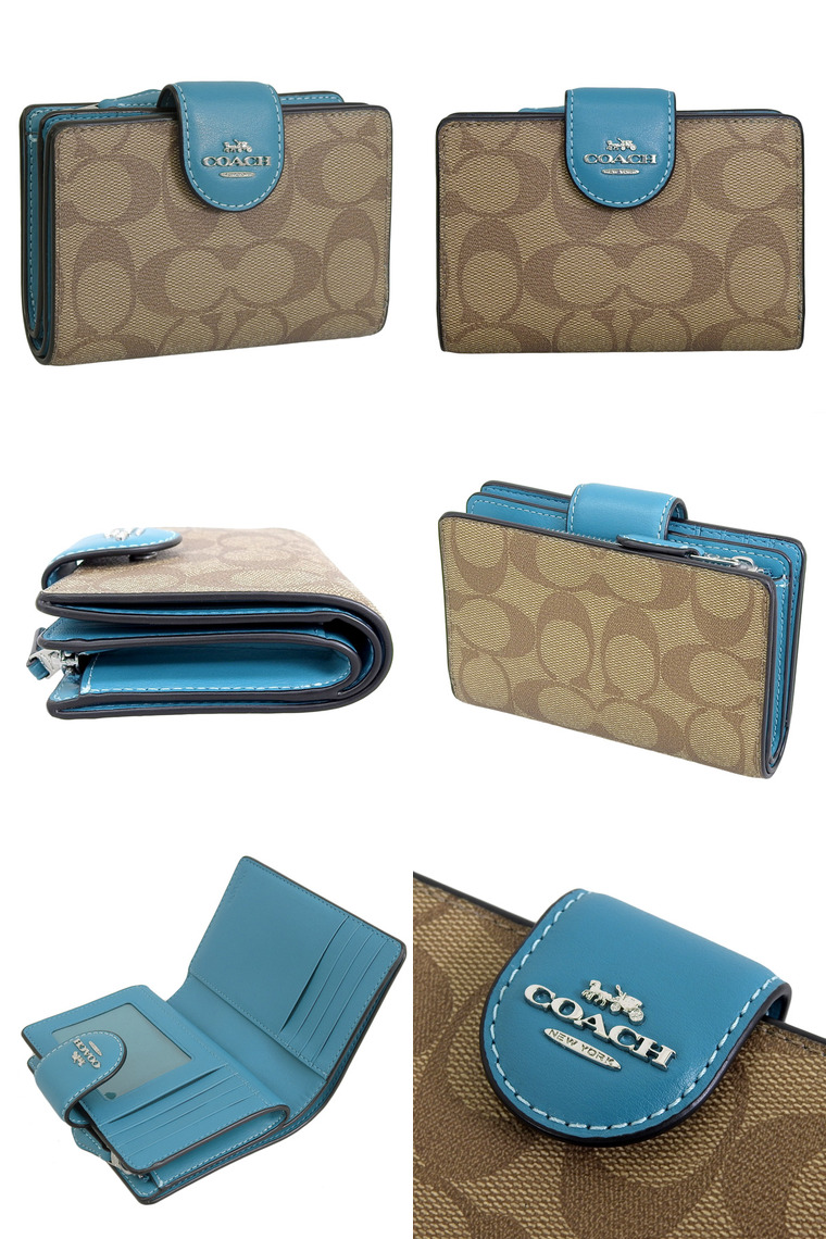 COACH（コーチ） 財布 レディース 二つ折り財布 アウトレット