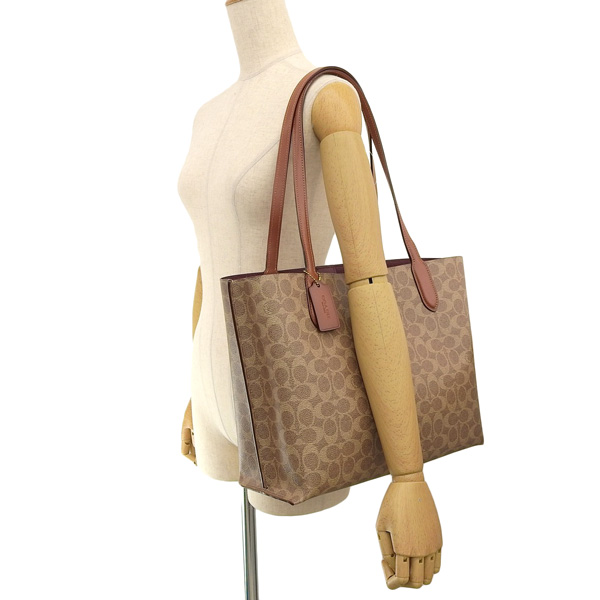 COACH（コーチ） バッグ レディース トートバッグ A4 シグネチャー