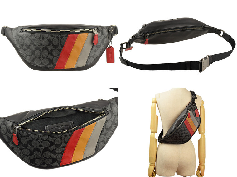 COACH（コーチ） ウエストバッグ ウエストポーチ ボディバッグ メンズ