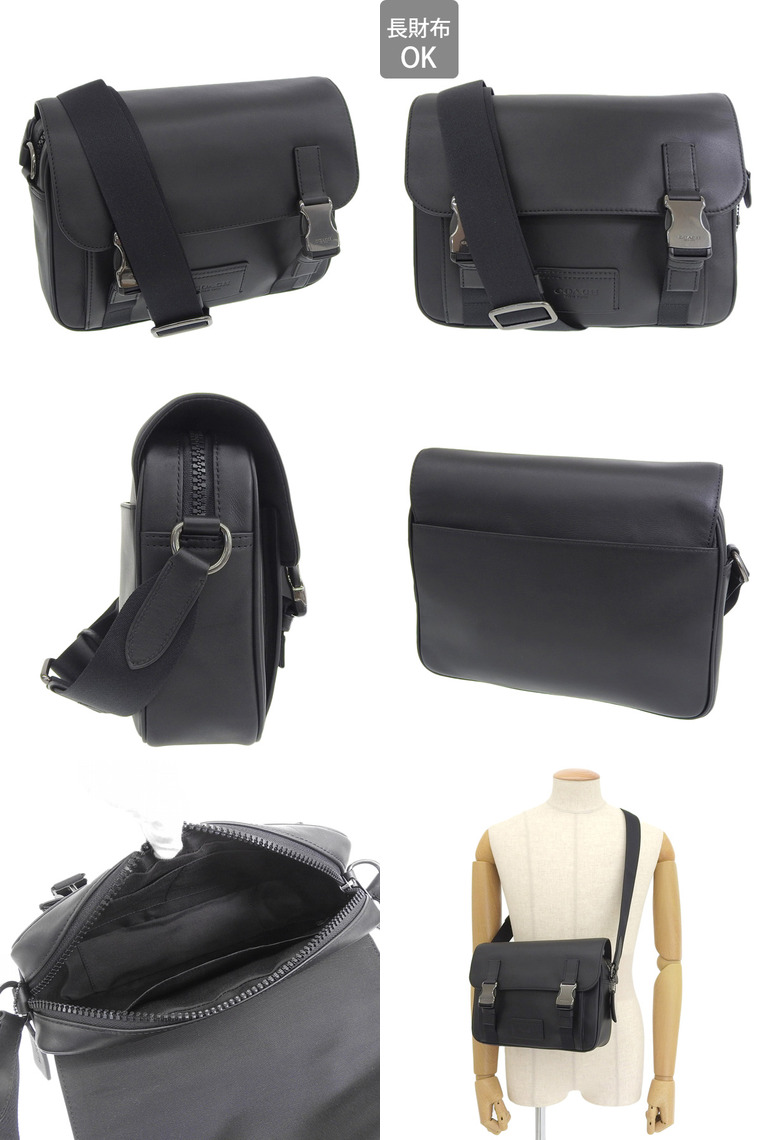 COACH（コーチ） バッグ ショルダーバッグ バッグ レザー ブラック
