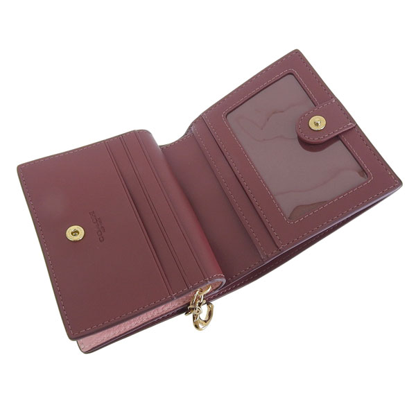 COACH（コーチ） 財布 レディース 2つ折り 折財布 コンパクト