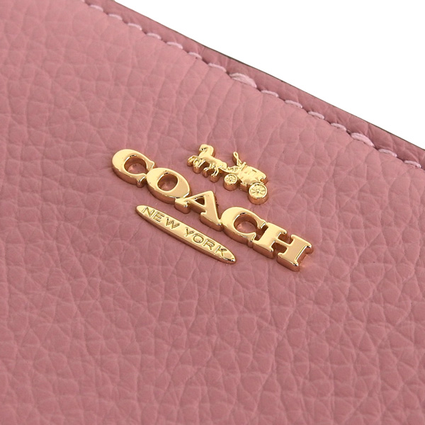COACH（コーチ） 財布 レディース 二つ折り財布 アウトレット レザー