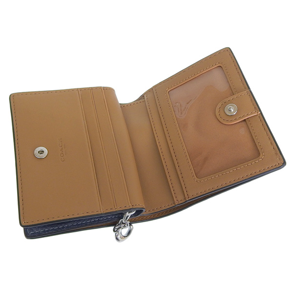 COACH（コーチ） 財布 レディース 二つ折り財布 アウトレット レザー