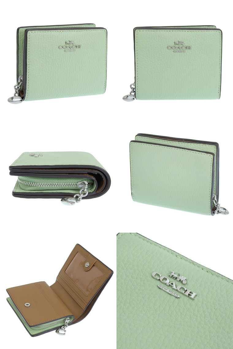 COACH（コーチ） 財布 レディース 二つ折り財布 アウトレット レザー