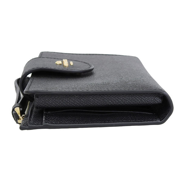 COACH長財布 正規品 COACH】コーチ シャンブレー レザー シグネチャー ロゴ リストレット