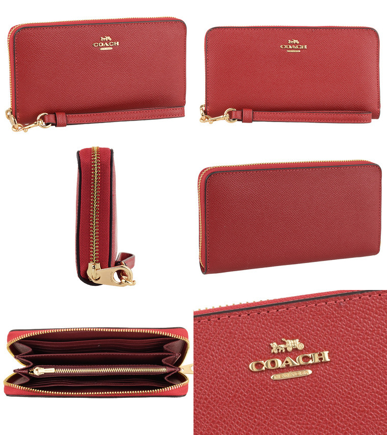 COACH（コーチ） 長財布 レディース アウトレット ラウンドファスナー