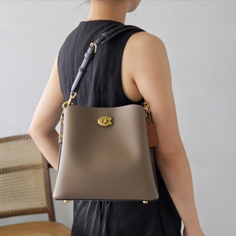 COACH（コーチ） 特価 ショルダーバッグ 2WAY バケットバッグ 