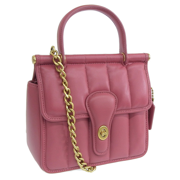 COACH　2WAYバッグ 中古・古着通販】COACH (コーチ) 2WAY トートバッグ ブラック