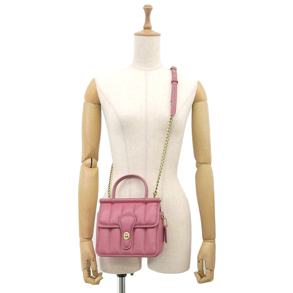 COACH　2WAYバッグ 中古・古着通販】COACH (コーチ) 2WAY トートバッグ ブラック