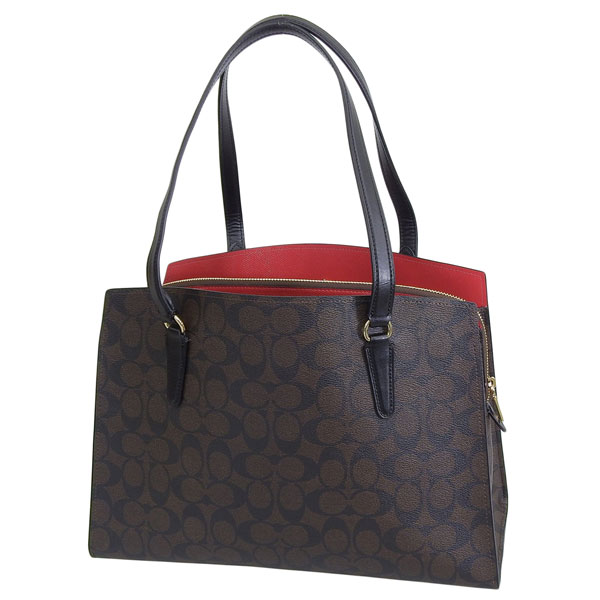 【超美品】COACH　コーチ　2WAYバッグ　シグネチャー　ブラック COACH（コーチ） シグネチャー バッグ ショルダーバッグ 2WAYバッグ