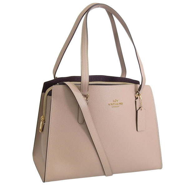 COACH（コーチ） バッグ ショルダーバッグ 2WAYバッグ レザー ベージュ