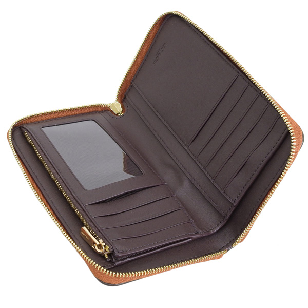 COACH コーチ 財布 レディース 長財布 アウトレット ラウンド