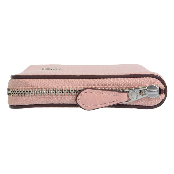 COACH ダブルジップウォレット パウダーピンク COACH（コーチ） 財布 レディース 二つ折り財布 アウトレット レザー
