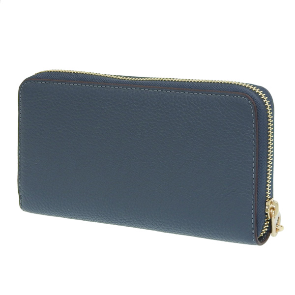 月末セール価格！COACH 長財布 ブラック　c4452アウトレット品 COACH コーチ 財布 レディース 長財布 アウトレット レザー