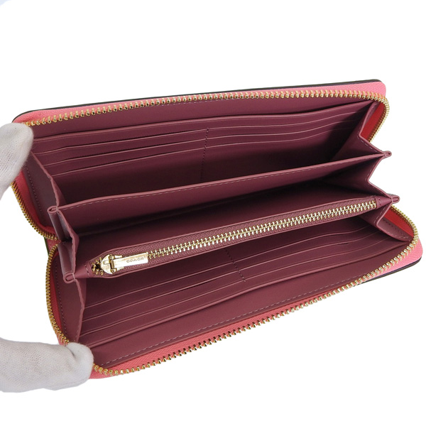 COACH C4452 レッド 長財布 新品未使用 Amazon | コーチ アウトレット 長財布 レディース シグネチャー