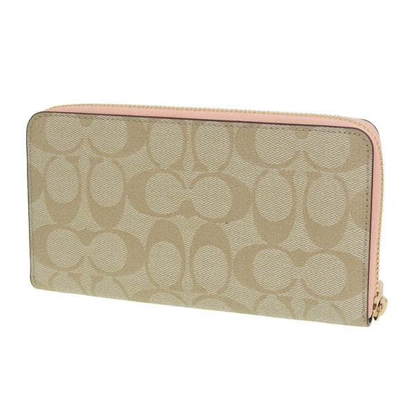 COACH（コーチ） COACH SIGNATURE LONG ZIP AROUND WALLET 長財布 財布