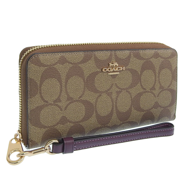COACH（コーチ） 財布 レディース 長財布 アウトレット シグネチャー 
