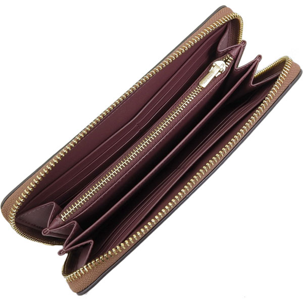 COACH（コーチ） 財布 レディース 長財布 アウトレット ブラウン