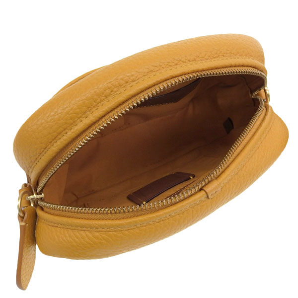 COACH ボディバッグ ブラウン/イエロー COACH（コーチ） バッグ ショルダーバッグ バッグ レザー イエロー