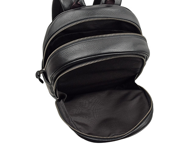 未使用・保存袋・説明書・ストラップ付き　COACH ブラック リュック COACH（コーチ） バッグ リュックサック バックパック メンズ