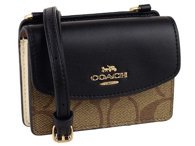 COACHコーチ　シグネチャー　アクセサリーポーチ/ミニバック COACH コーチ シグネチャー アクセサリーポーチ ミニ