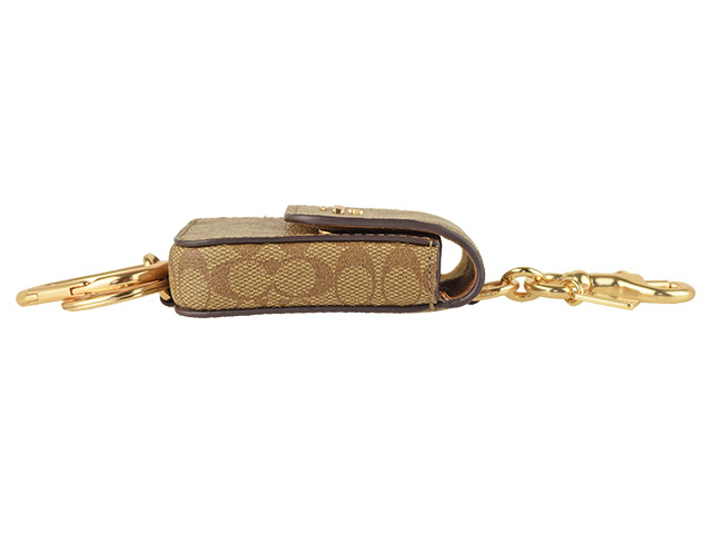 COACH（コーチ） ミニ ポーチ バッグチャーム シグネチャー
