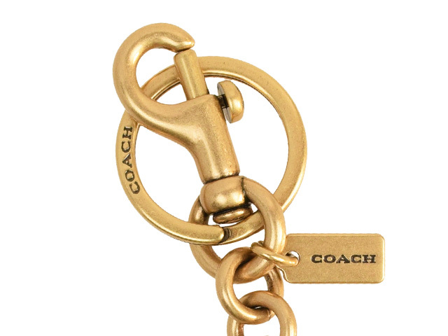 COACH（コーチ） キーリング キーホルダー ハート柄 アウトレット