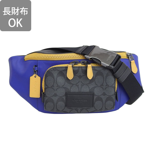 COACH（コーチ） COACH Track Belt Bag In Signature Canvas ボディ