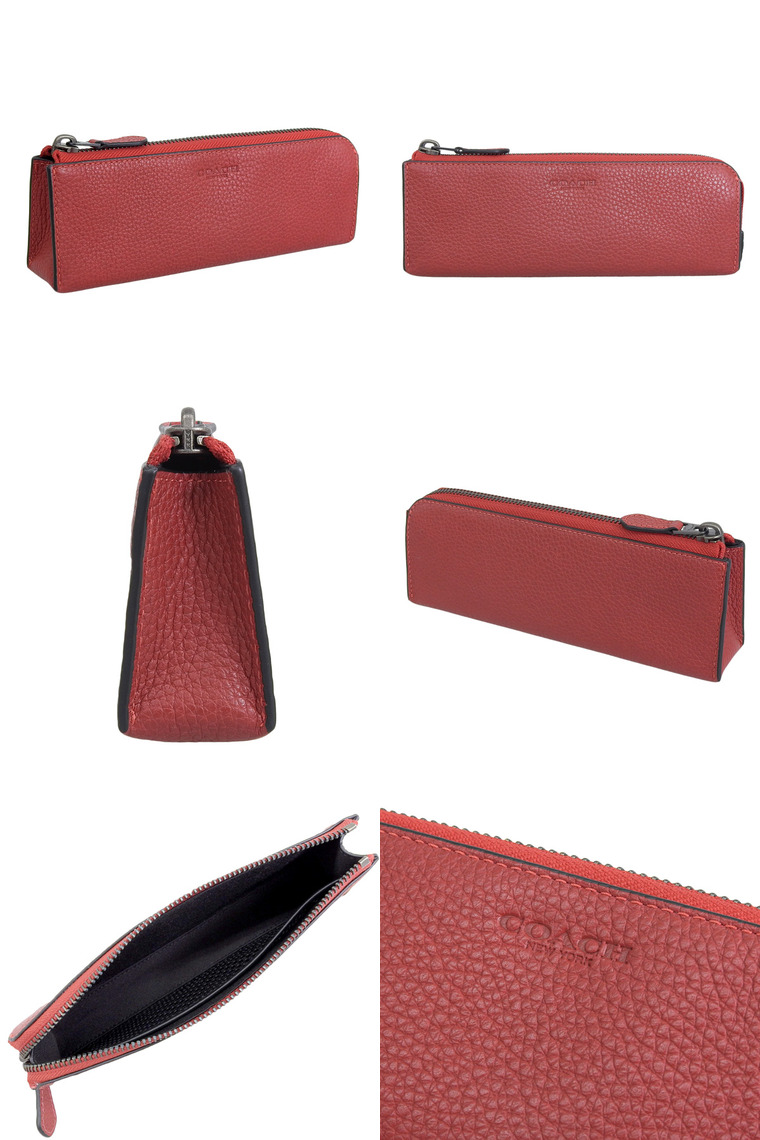 COACH（コーチ） ペンケース 筆箱 レディース アウトレット レザー