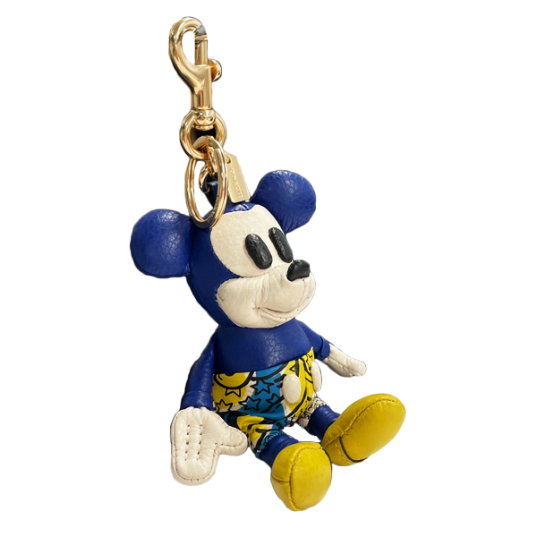 【新品未使用】coach ディズニー×キースヘリング　レアコラボ　キーホルダー COACH（コーチ） キーホルダー キーリング レディース アウトレット