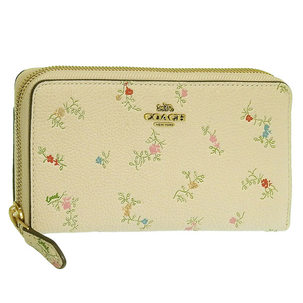 COACH（コーチ） 財布 レディース 長財布 アウトレット レザー