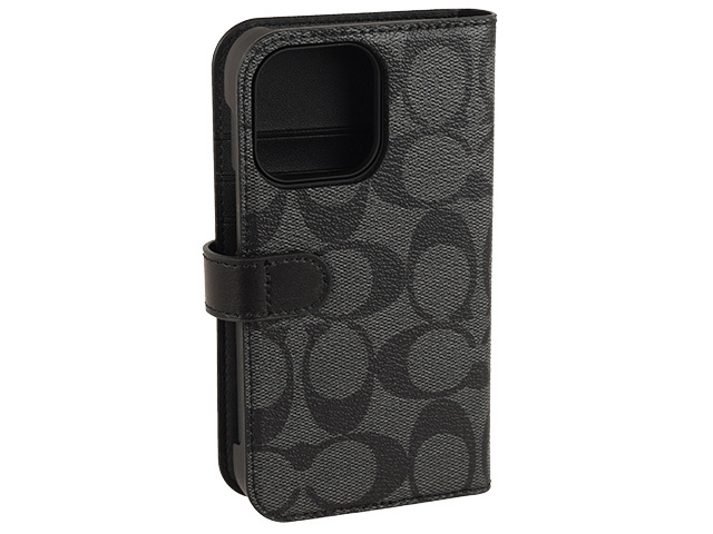 COACH - コーチ 携帯電話ケース新品同様  C8024 COACH コーチ iphoneケース コーティングキャンバス