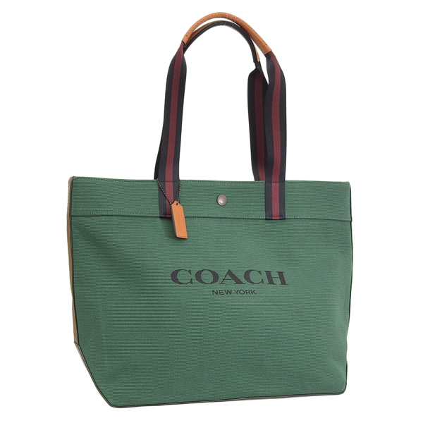 COACH（コーチ） バッグ メンズ アウトレット トートバッグ グリーン