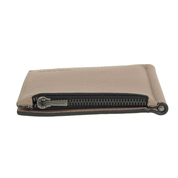 COACH（コーチ） 財布 折財布 二つ折り 財布 マネークリップ付き