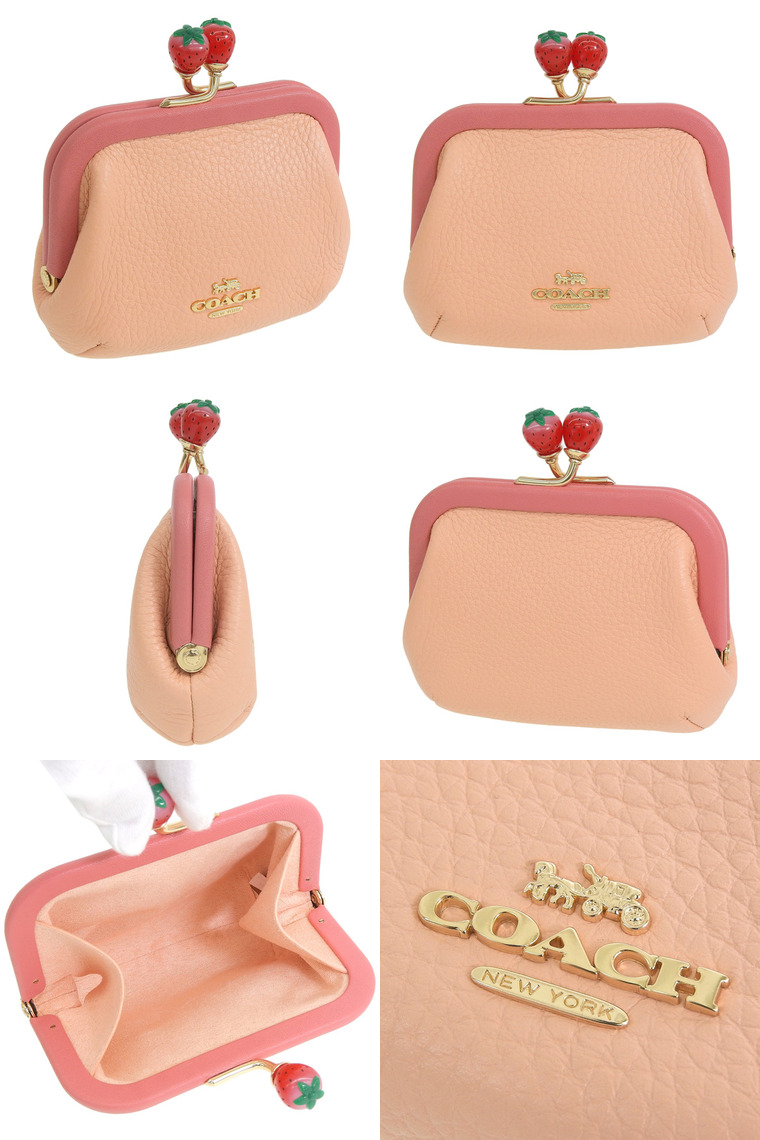COACH（コーチ） COACH MULTI COLORBLOCK LEATHER NORA KISSLOCK