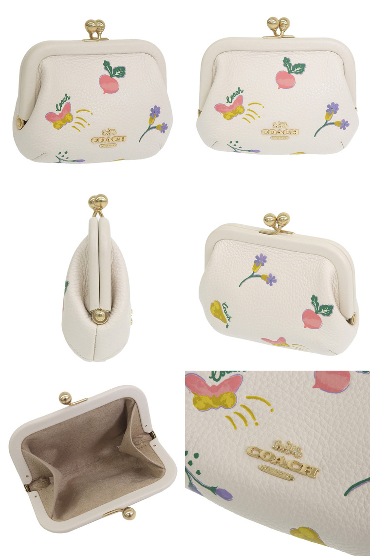 COACH（コーチ） 小銭入れ がま口 レディース アウトレット キスロック