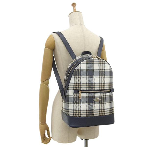 COACH（コーチ） COACH GARDEN PLAID KENLEY BACKPACK バックパック 