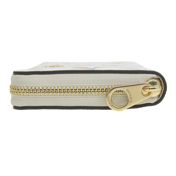 COACH（コーチ） シグネチャー MYSTICAL FLORAL PRINT LONG ZIP WALLET