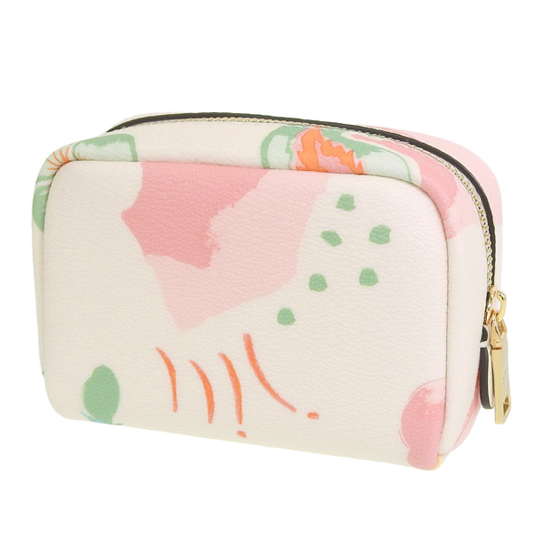 COACH（コーチ） COACH DREAMY FLORAL MINI BOXY COSMETIC CASE ポーチ