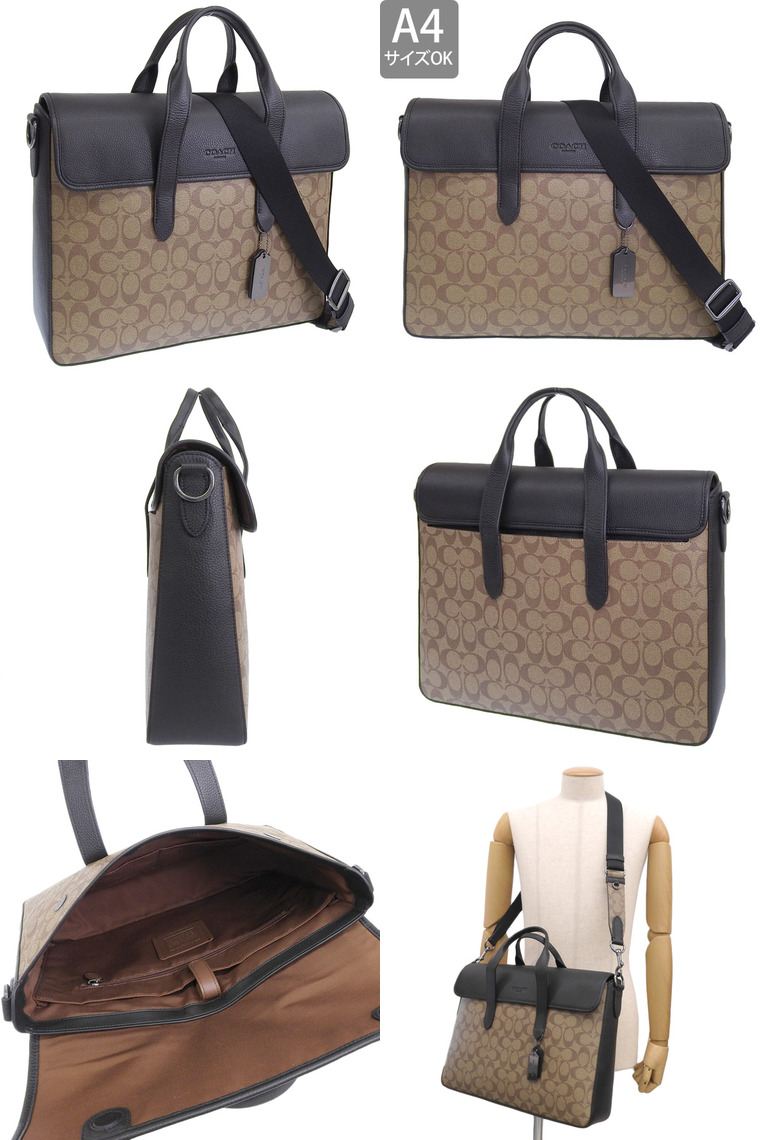 COACH（コーチ） バッグ メンズ ビジネスバッグ ショルダーバッグ