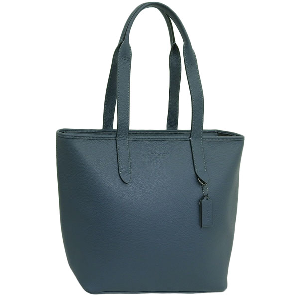 COACH コーチ サリバントート ビジネス バッグ ネイビー 肩掛け 本革 コーチ サリバン トートバッグ 日本限定 肩掛け A4可 通勤通学 ネイビー