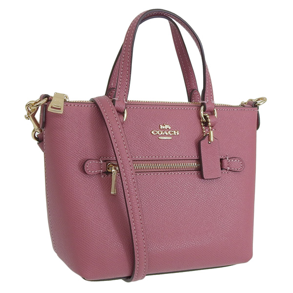 COACH ハンドバッグ ピンク アメリカ アウトレット品 コーチ アウトレット トートバッグ レディース ピンク COACH OUTLET