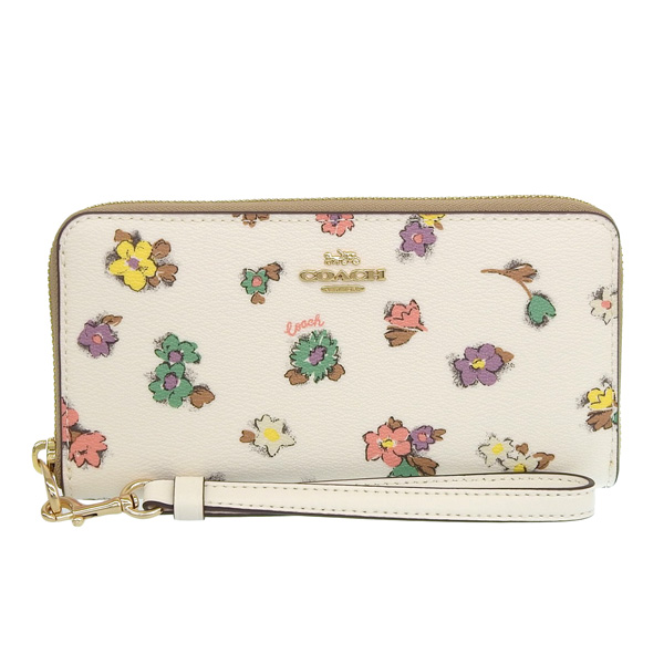 COACH（コーチ） 財布 レディース 長財布 アウトレット ラウンド