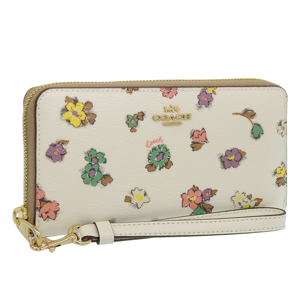 COACH（コーチ） 財布 レディース 長財布 アウトレット ラウンド