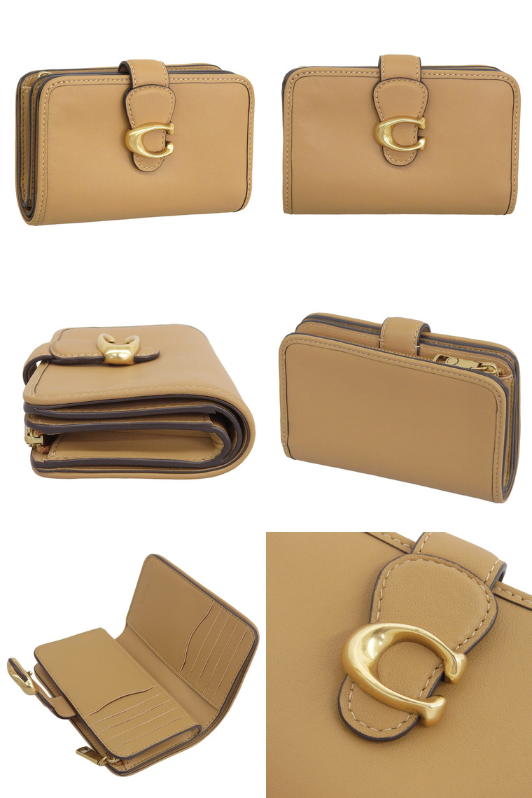 COACH（コーチ） 財布 レディース 2つ折り 折財布 コンパクト