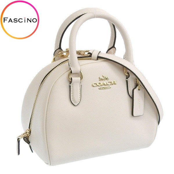 コーチ ハンドバッグ ショルダーバッグ 2WAY レディース アウトレット レザー チョーク XGRN LEATHER SYDNEY SACHEL CA202IMCHK COACH