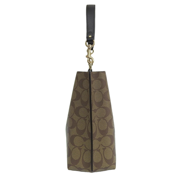 【COACH】 タグ有り モリー バケット バッグ 22 シグネチャー カーキ COACH（コーチ） バッグ レディース ショルダーバッグ アウトレット