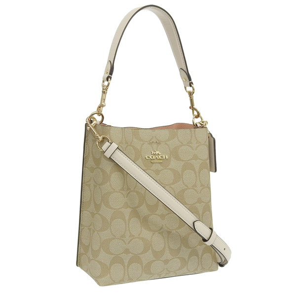 期間限定お値下げ♡coach ショルダーバッグ✳︎✳︎ベージュ 公式】COACH – コーチ | ストゥディオ ショルダー バッグ シグネチャー