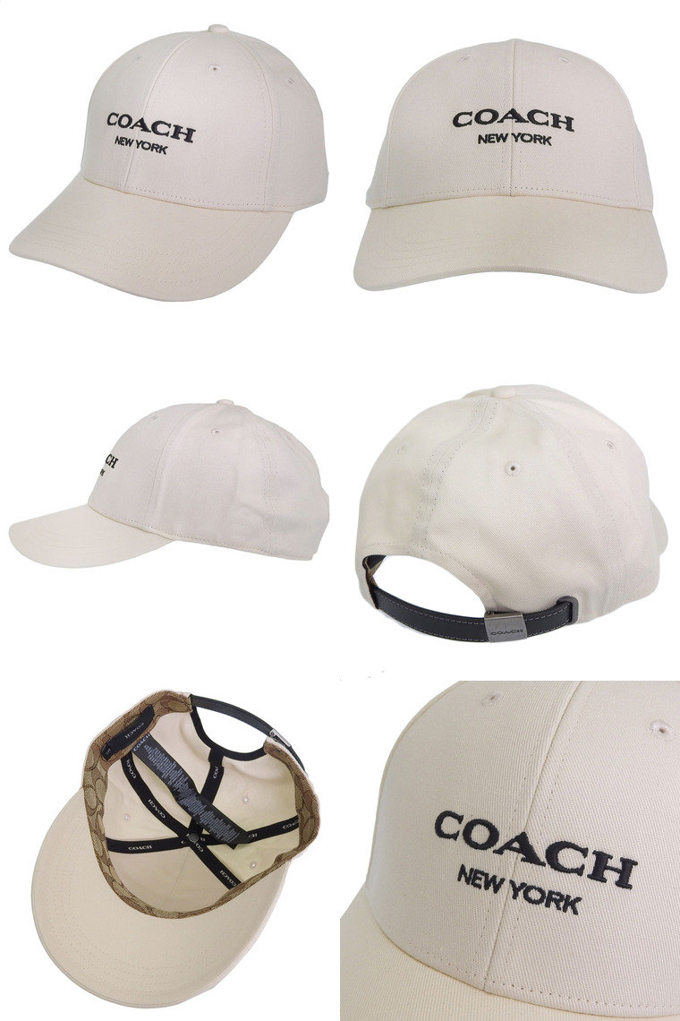 COACH（コーチ） 帽子 メンズ レディース キャップ アウトレット M L